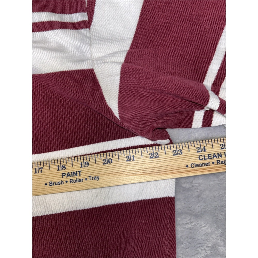 Vtg Ralph Lauren Polo Golf Shirt Short Sleeve XL Rugby Stripe Polo 90s Y2K - Picture 3 of 6